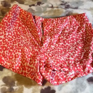 Leopard shorts
